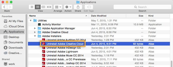 delete adobe application manager for mac