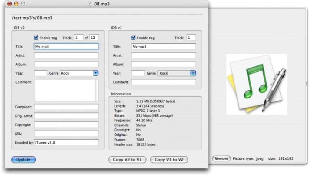 mp3 tagger for mac