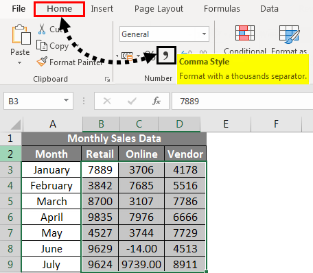 change the commas to dots in excel for mac 2007